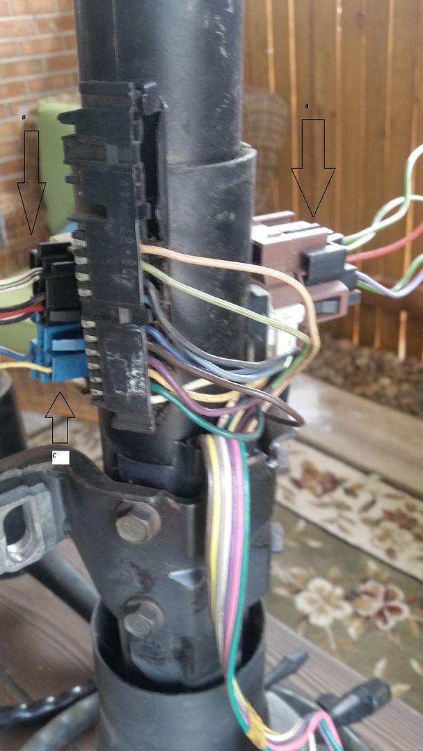 Need help on 94 YJ Steering Column Wiring | Jeep Enthusiast Forums
